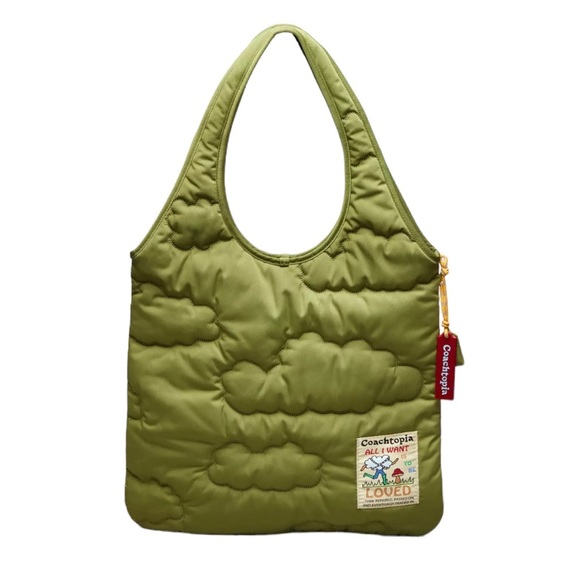 Coach "Coachtopia" Loop Quilted Cloud Tote - Picture 1 of 11